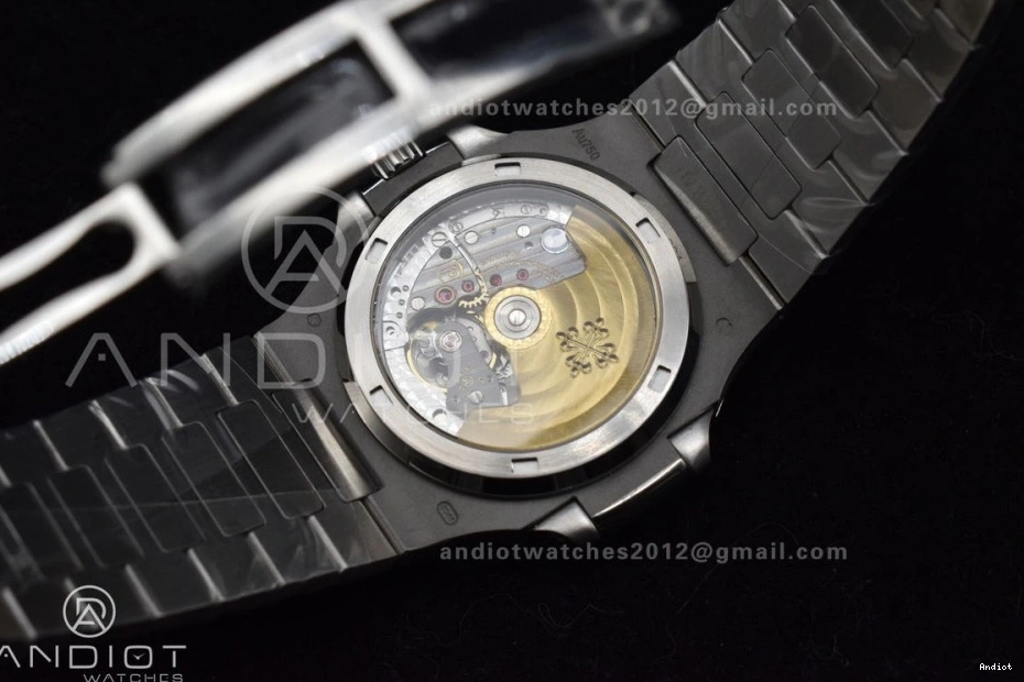 TWF Diamonds Nautilus A324 5711 Bracelet Bezel Full Diamonds SS on & Dial 1116